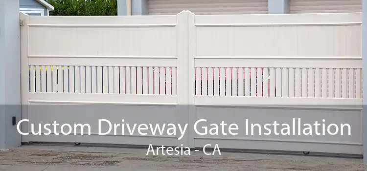 Custom Driveway Gate Installation Artesia - CA