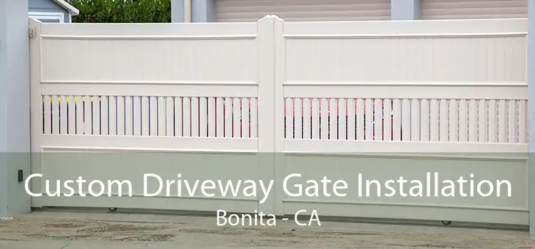 Custom Driveway Gate Installation Bonita - CA