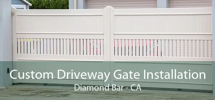 Custom Driveway Gate Installation Diamond Bar - CA