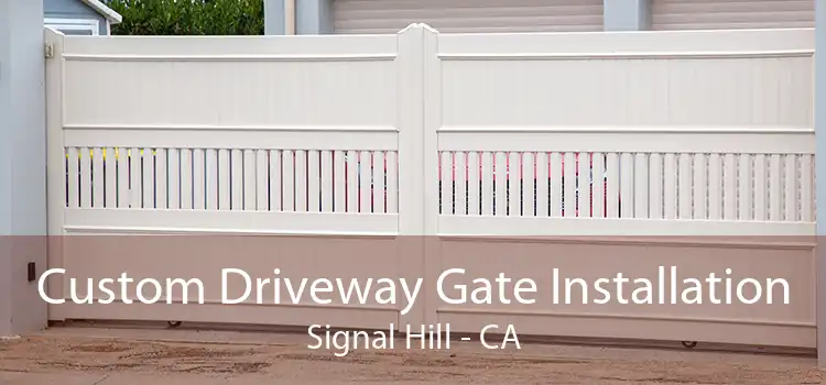 Custom Driveway Gate Installation Signal Hill - CA