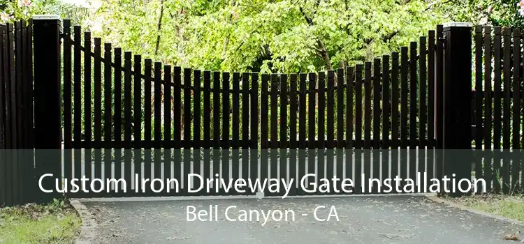 Custom Iron Driveway Gate Installation Bell Canyon - CA