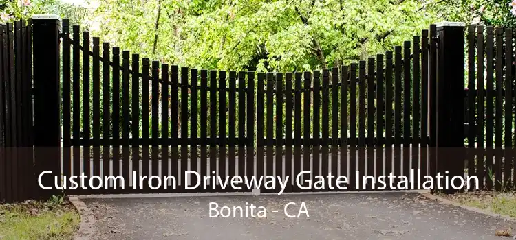 Custom Iron Driveway Gate Installation Bonita - CA