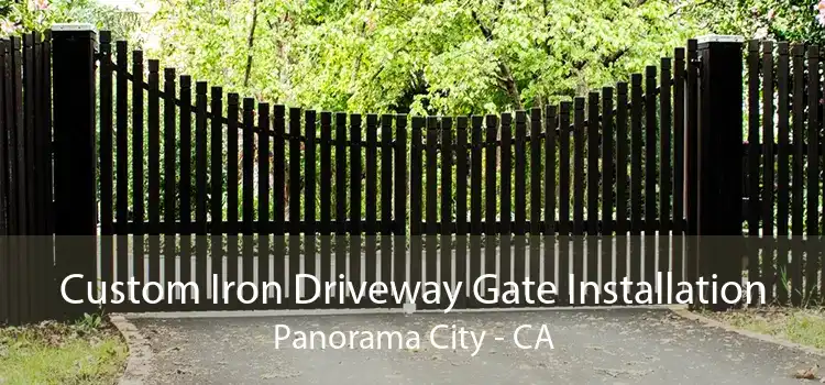 Custom Iron Driveway Gate Installation Panorama City - CA