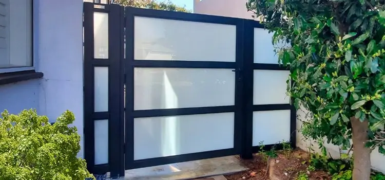 Custom Glass Driveway Gate Installation Contractors in Panorama City, CA